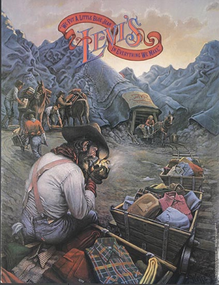 Levi's We Put a little Jeans in Everything We Make Goldminer