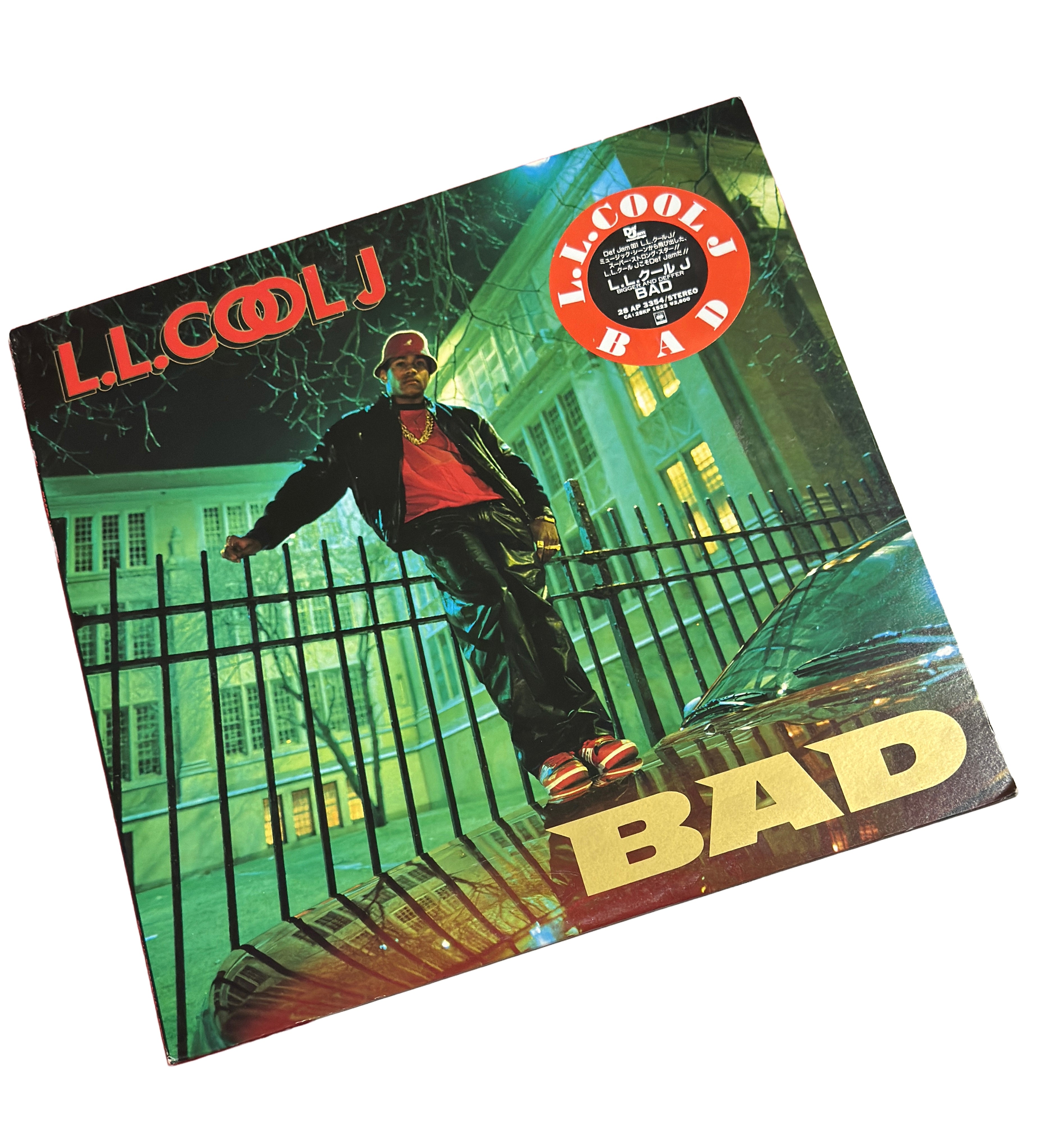 LL Cool J - Bigger And Deffer BAD [Japanese DJ PROMO Vinyl