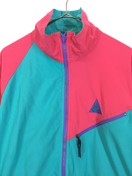 古着 90s NIKE ACG カラフル クレイジー ナイロン ジャケット L 古着