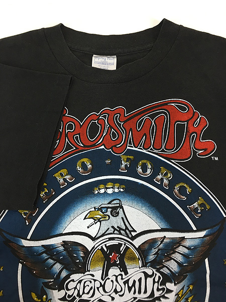 古着 80s USA製 AERO SMITH 「AERO FORCE ONE」 ツアー ハード ロック