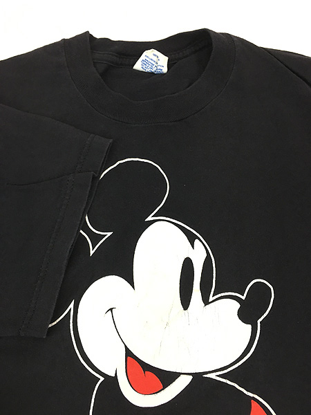 古着 90s USA製 Disney Mickey ミッキー Tシャツ M 古着 - 古着 通販