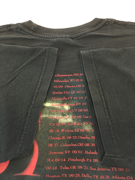 古着 10s RUSH 「TIME MACHINE 10/11 Tour」 ツアー プログレ ヘヴィ