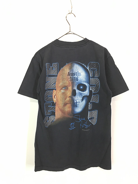 古着 90s USA製 WWF Stone Cold Austin 3:16 「JACKASS!」 レスリング