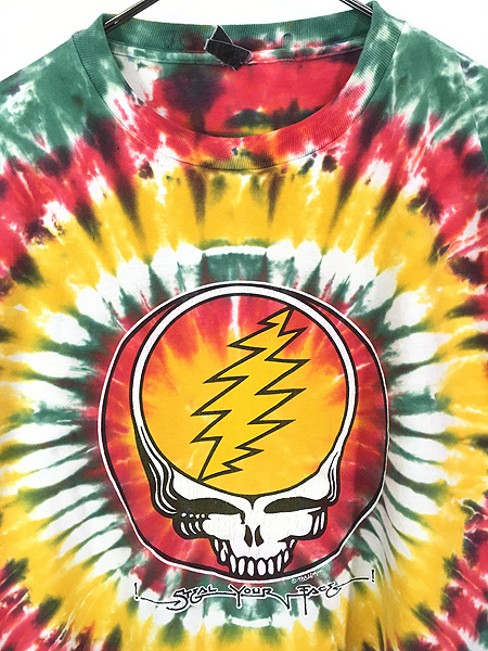 古着 80s USA製 Grateful Dead 「Steal Your Face」 デッドヘッド