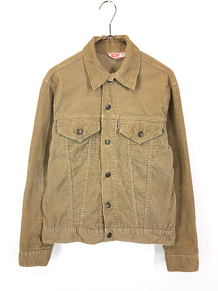 古着 70s Levis 70505 3rdタイプ コーデュロイ トラッカー ジャケット