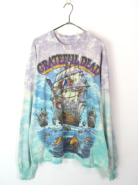 古着 90s Grateful Dead 「Ship of Fools」 スカル ローズ デッドベア