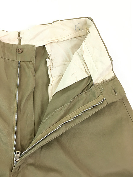 古着 60s 米軍 US ARMY ミリタリー 8.2oz コットン チノ パンツ