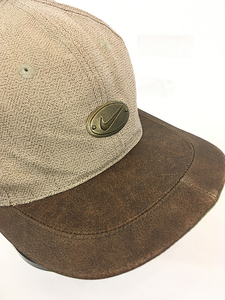 雑貨 古着 90s NIKE GOLF スウォッシュ プレート ワンポイント