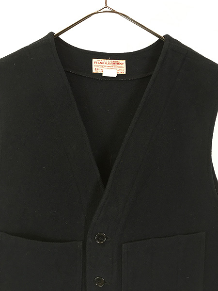 古着 80s USA製 FILSON 名作 多ポケット マッキーノ ウール ベスト