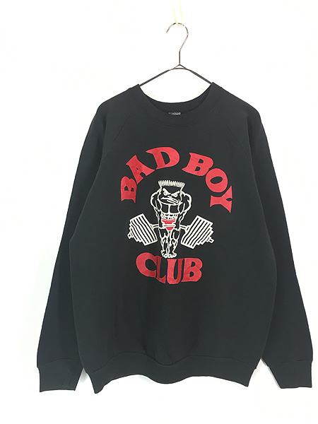 古着 90s USA製 BAD BOY CLUB GOLD GYM パロディ ストリート