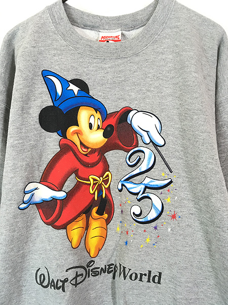 古着 90s USA製 Walt Disney World ミッキー ファンタジア 25th