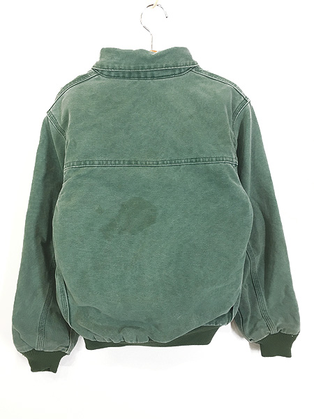 キッズ 古着 90s Carhartt 裏地キルティング ウエスタン ヨーク