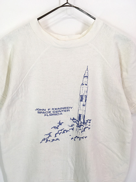 レディース 古着 60s Hanes 「ジョン・F・ケネディ宇宙センター