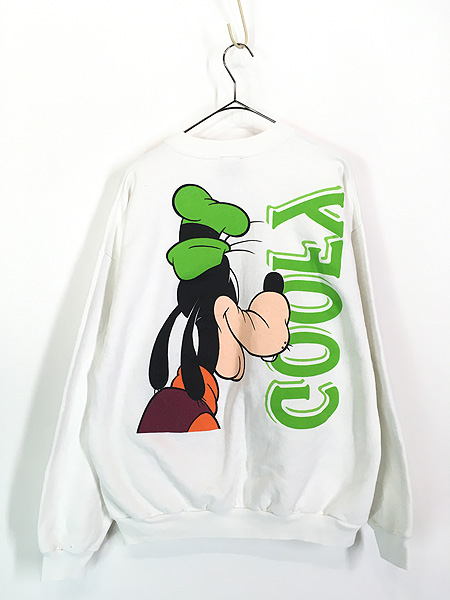 古着 90s USA製 Disney Goofy グーフィー スウェット トレーナー XL