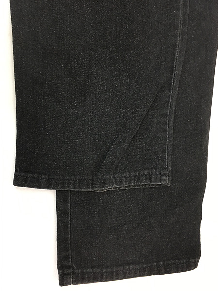 古着 90s USA製 Dockers 474-1359 2タック ブラック デニム チノ