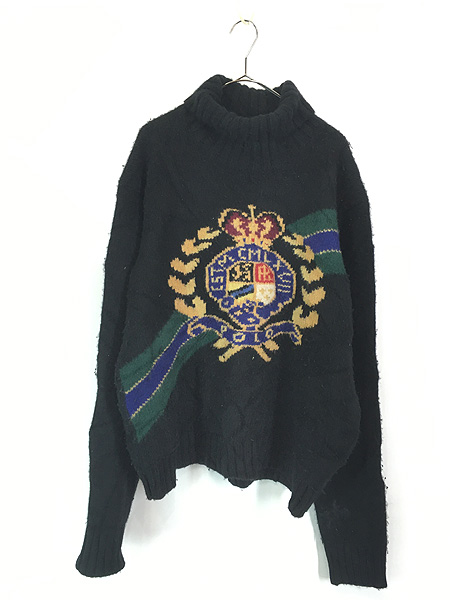 古着 Polo Ralph Lauren 「THE CREST」 タスキライン BIG クレスト