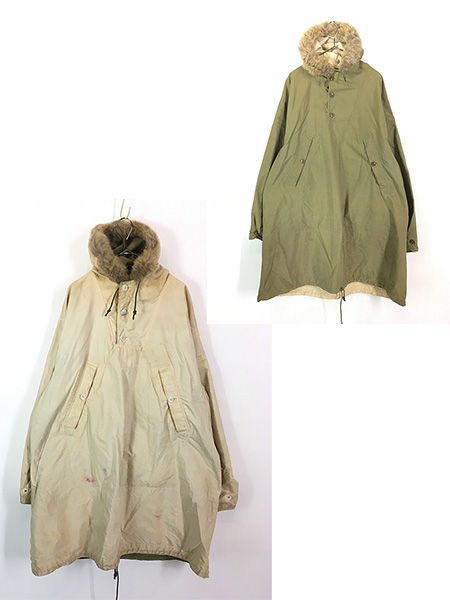 古着 40s 米軍 US ARMY 山岳部隊 コヨーテ ファー リバーシブル プル