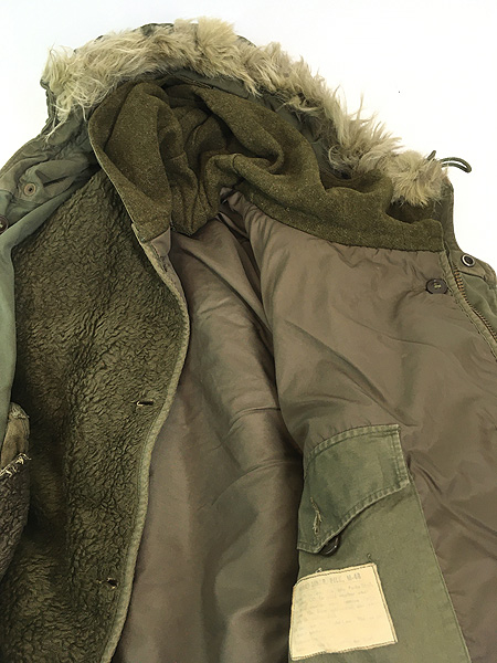 古着 40s 米軍 M-1948 M-48 コヨーテ ファー コットンサテン