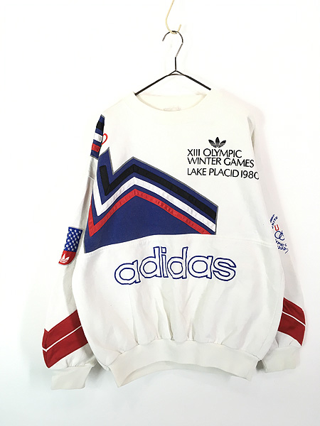 古着 80s adidas LAKE PLACID レークプラシッド 冬季 五輪