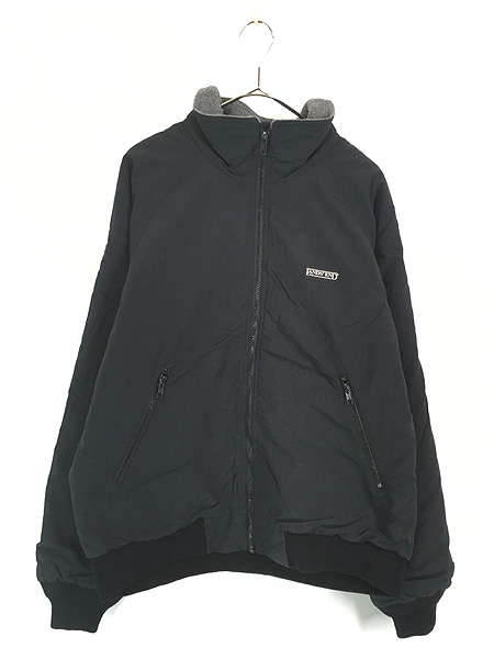 古着 90s USA製 LANDS' END 「Squall Jacket」 フリース ライナー