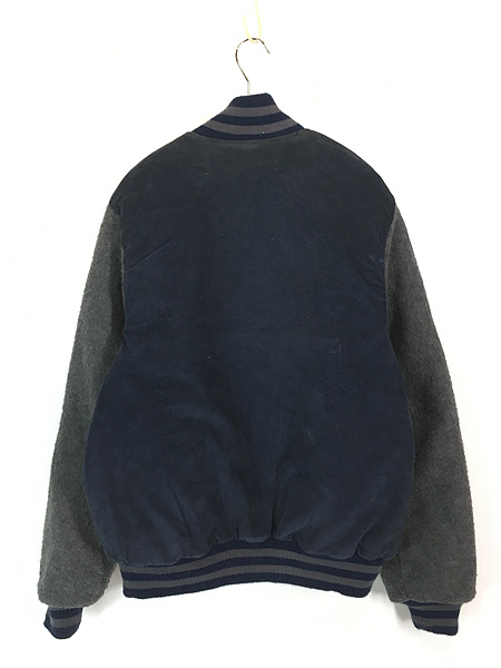 古着 80s USA製 Champion コーデュロイ×フリース パデット スタジャン