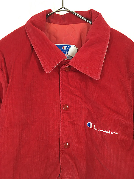 古着 80s USA製 Champion コーデュロイ パデット スタジャン
