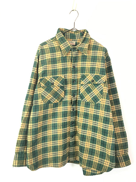古着 80s USA製 LL Bean 「Timberline Shirt」 チェック フランネル