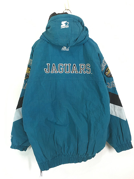 古着 90s STARTER NFL Jacksonville Jaguars ジャガーズ 2way パデット
