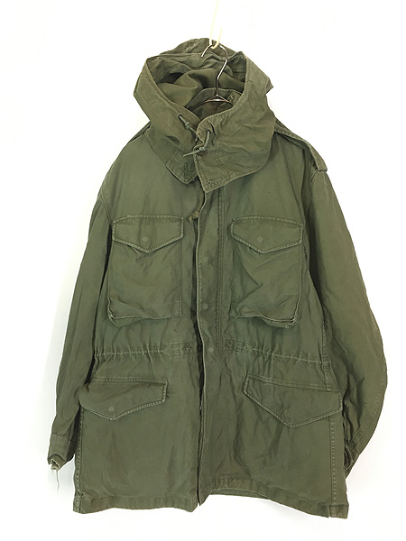 古着 50s 米軍 US ARMY M-51 中期型 ヘビー コットンサテン ミリタリー