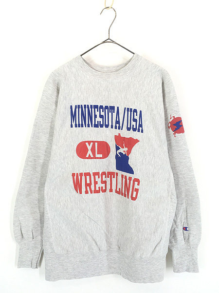 古着 90s Champion Reverse Weave 「MINNESOTA/USA」 レスリング