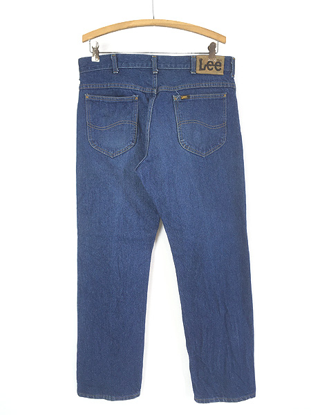 古着 90s USA製 Lee 200-0189 濃紺 ブルー デニム パンツ ジーンズ