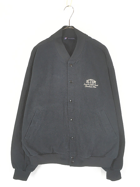 古着 90s USA製 King Louie 「BCTGM」 コットンツイル ブラック