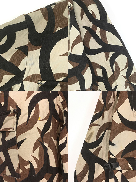 古着 90s USA製 Dakota Outfitters トライバル カモ 迷彩 コットン