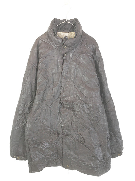 古着 80s Eddie Bauer 名作 ハーフジップ プルオーバー ハイネック