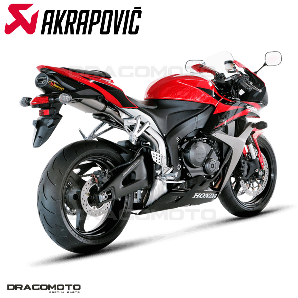 HONDA CBR 600 RR 2007-2008 Exhaust AKRAPOVIC Titanium S-H6SO11