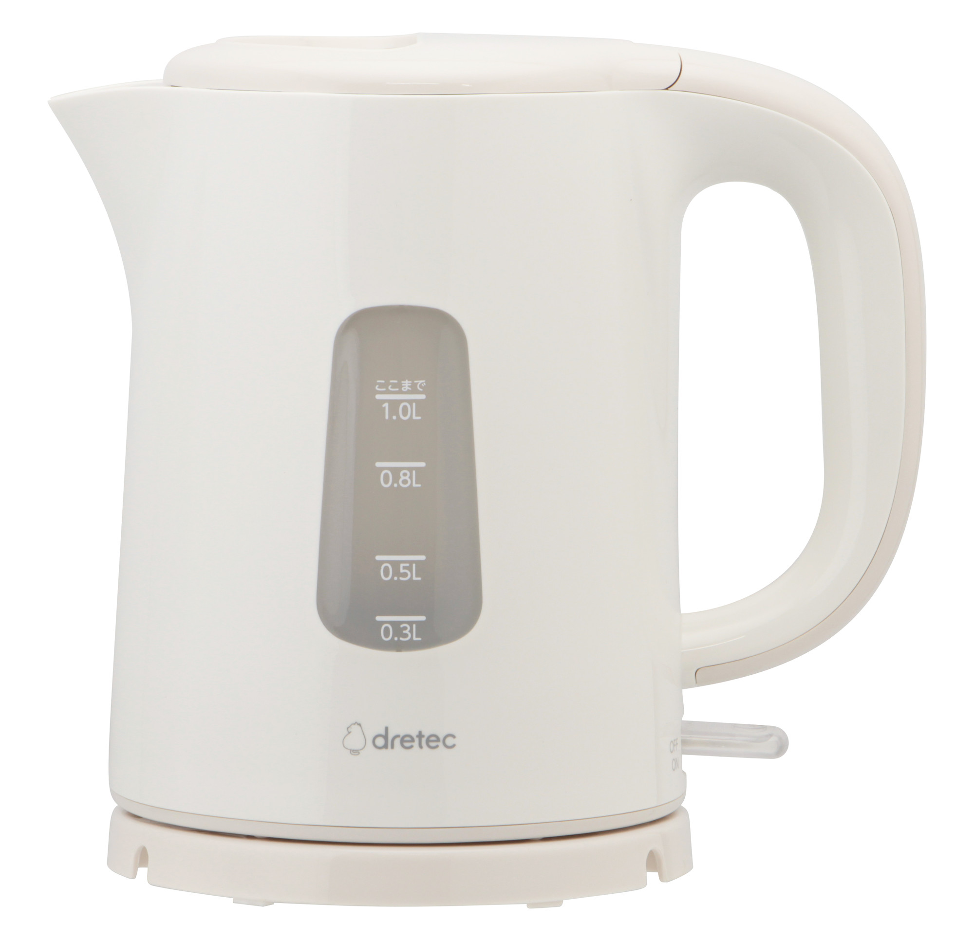 PO-376R電気ケトル「フェンネル」1.0L - 株式会社ドリテック