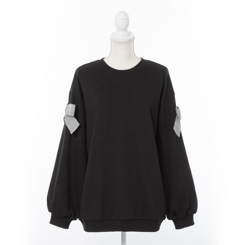 ショルダーリボンスウェットワンピース – レディースファッション通販