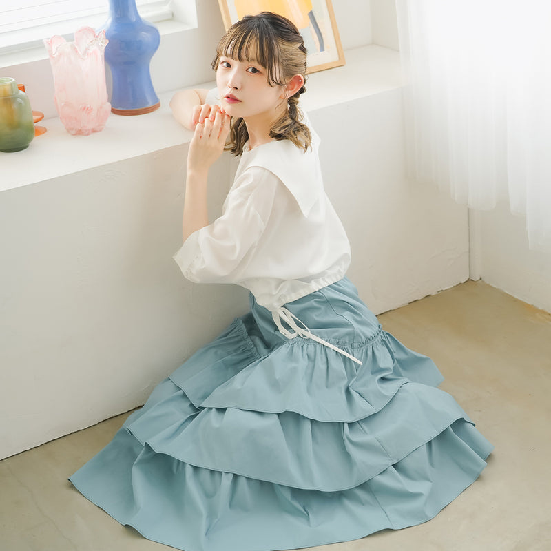 ティアードフリルスカート – レディースファッション通販の夢展望【公式】