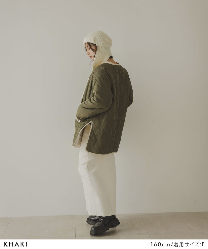 キルティングリバーシブルジャケット – レディースファッション通販の