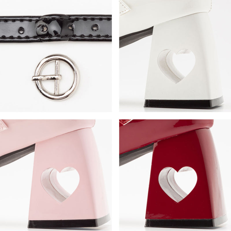 ハートヒールドールロリータパンプス – レディースファッション通販の