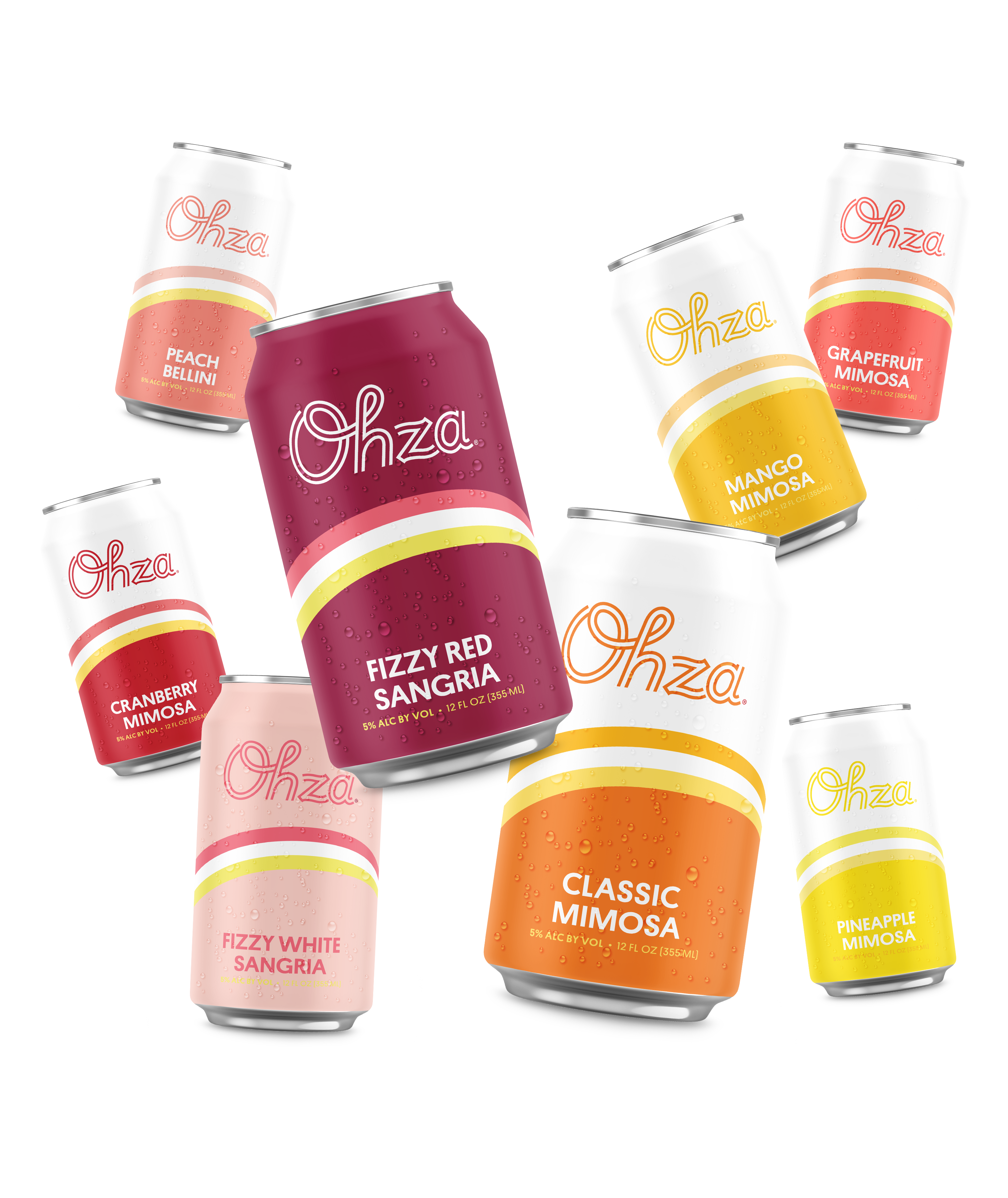 Fizzy Red Sangria – Ohza