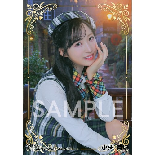 予約商品】AKB48 2025年3月度 net shop限定個別生写真5枚セットvol.2