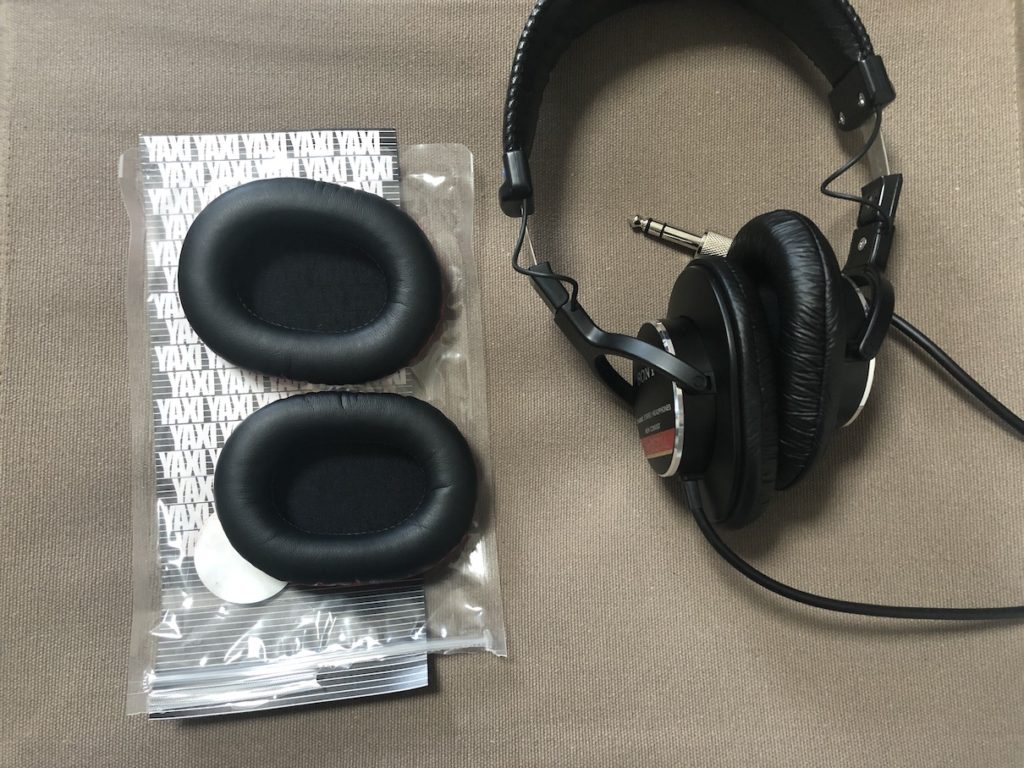 MDR-CD900STをYAXIのイヤーパッドに交換したらつけ心地アップした