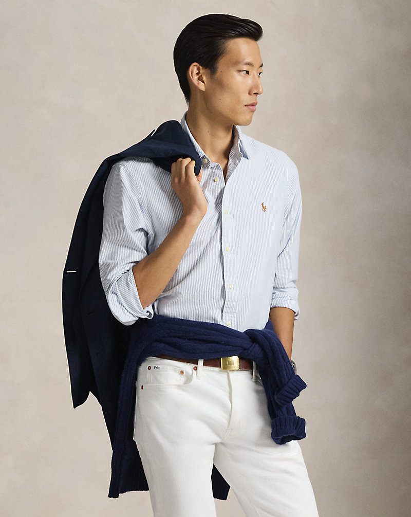 クラシック フィット ストライプド オックスフォード シャツ | ラルフ