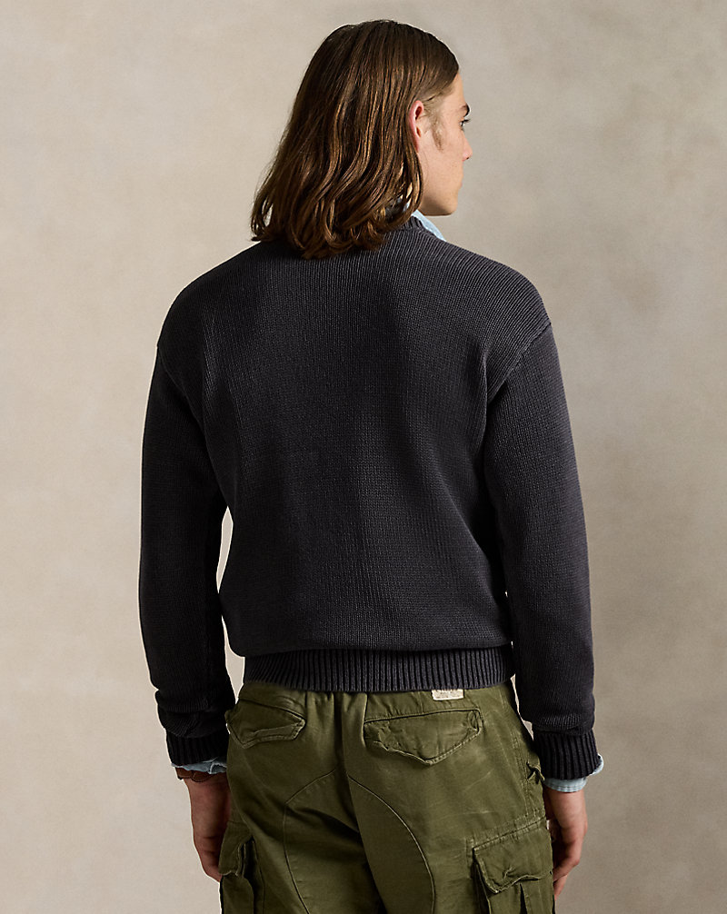 ガーメントダイド コットン セーター | ラルフ ローレン公式オンライン