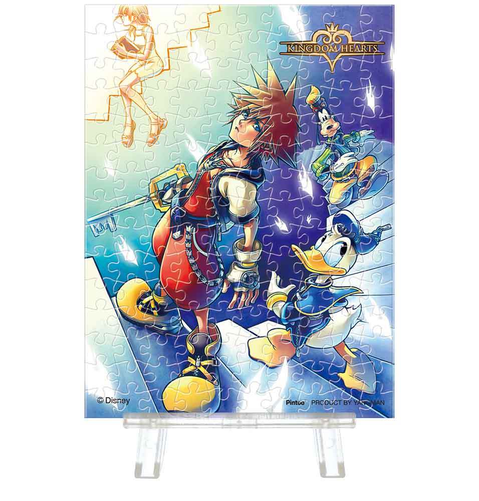 ステンドグラス風の透明パズル！やのまん「KINGDOM HEARTS（キングダム