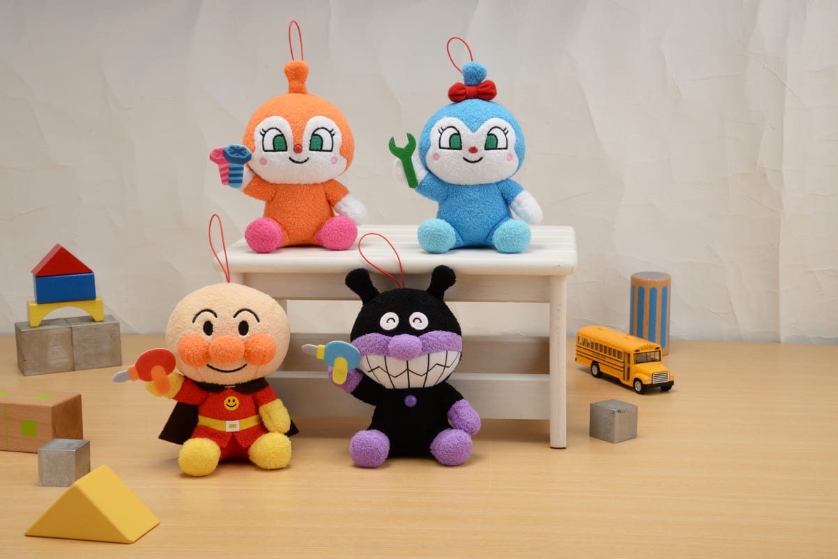 ドライバーやレンチを持ったばいきんまんやコキンちゃん！セガプライズ