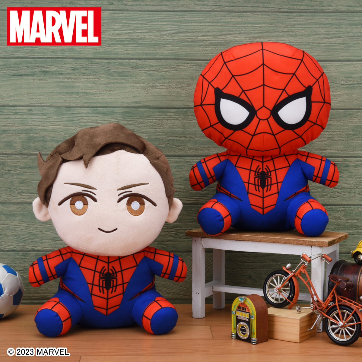 お座りポーズがかわいい！セガプライズ「MARVEL スペシャルぬいぐるみ