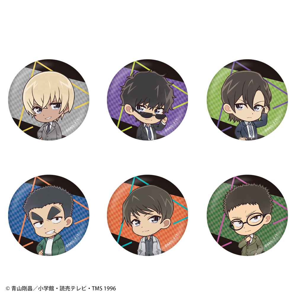 降谷零や松田陣平たちのアクリルスタンドと缶バッジ！セガ『名探偵