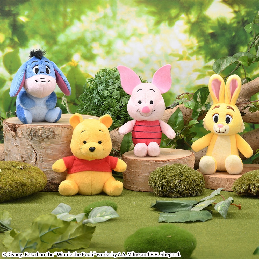 お座りポーズのピグレットやイーヨー、ラビット！セガプライズ